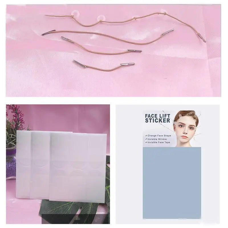 Invisible Waterproof Face Lift Tape – V-Shape Breathable Face Lift Tape Qme