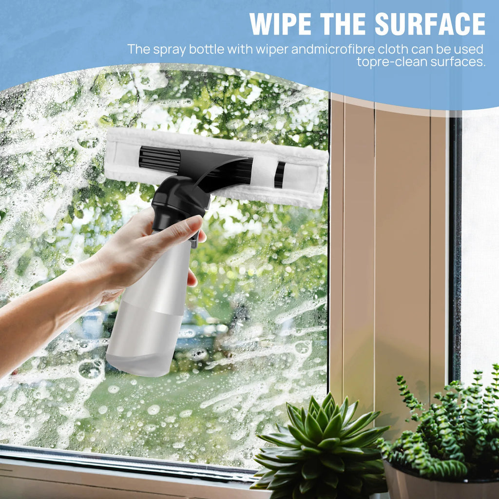 Electric Handheld Window Cleaner – Portable Glass Cleaning Tool Electric Window Cleaner Qst