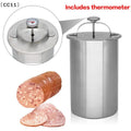 Stainless Steel Ham Maker Meat Press Mold | Deli Cooker Meat Press Mold Qme Default Title