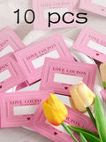Scratch-Off Love Coupon Cards for Couples | Valentine's Gift Scratch-Off Couple Cards Qme 10Pcs Pink