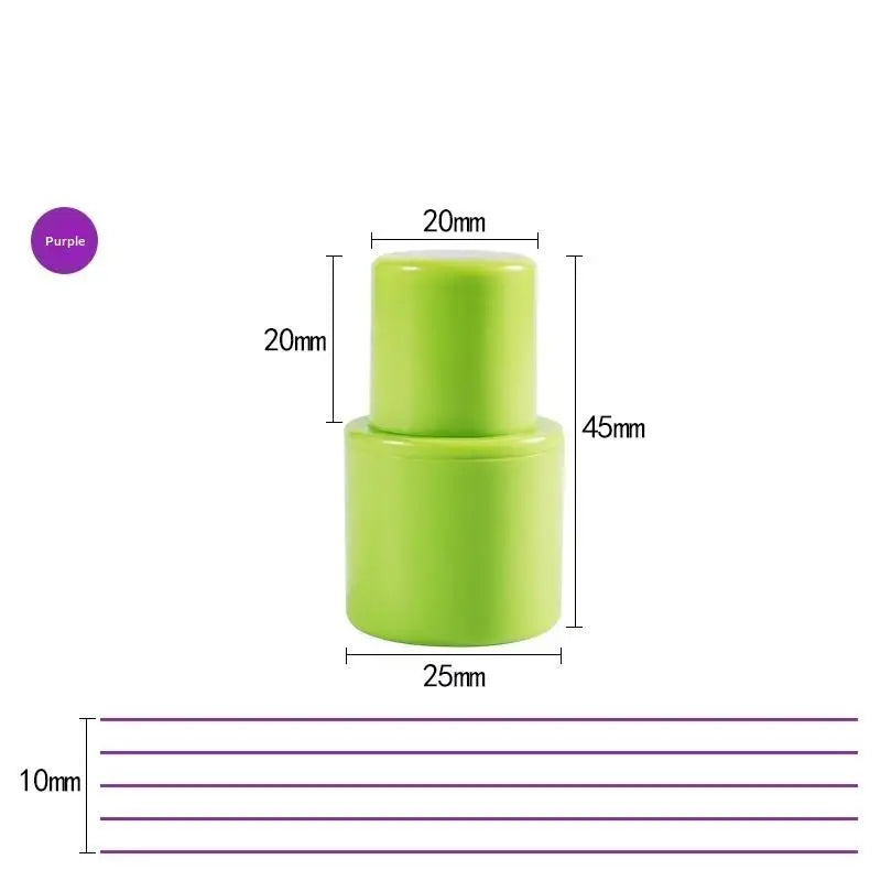 Music Staff Rolling Ink Stamp – 5-Line Notation Roller Stamp Music Notation Stamp Qme Purple