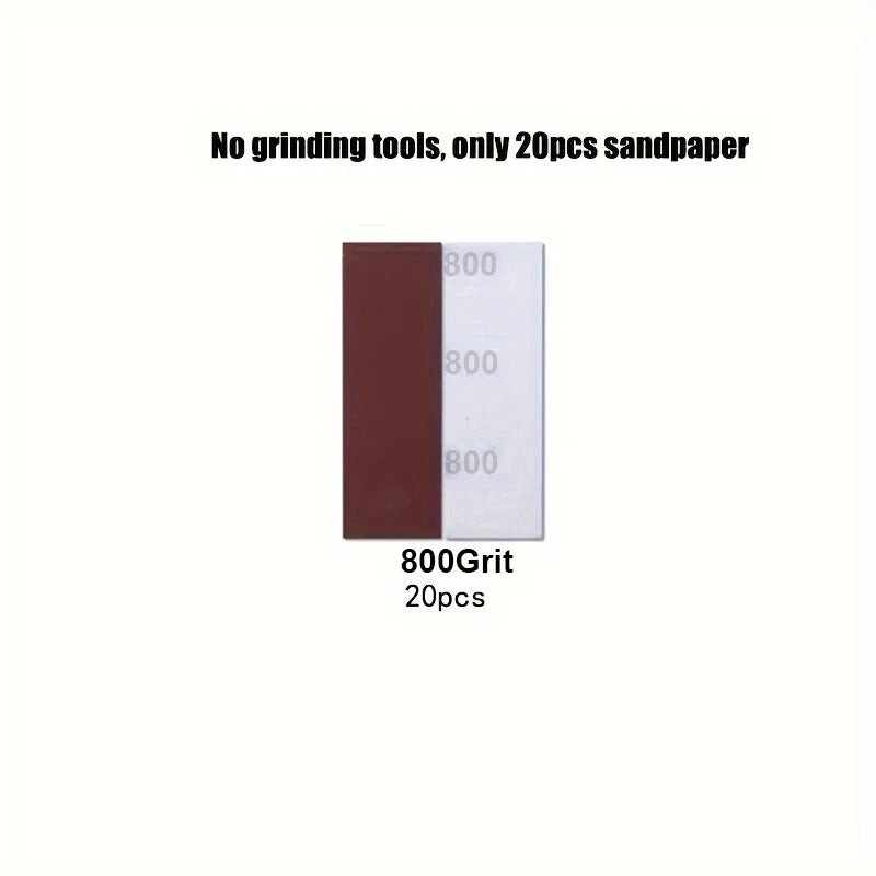 Micro Grinder Kit – Fine Handle Grinding Tool, 51pcs Micro Grinding Kit Qme 20PCS 800Grit