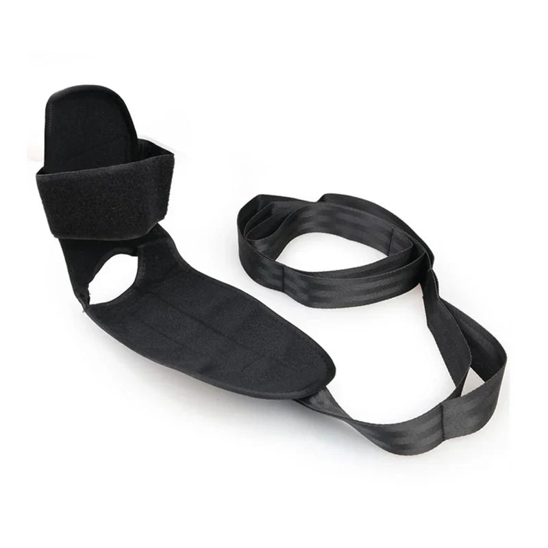 Yoga Stretching Strap & Ankle Flexibility Band – Fitness Training Yoga Stretching Strap Qme