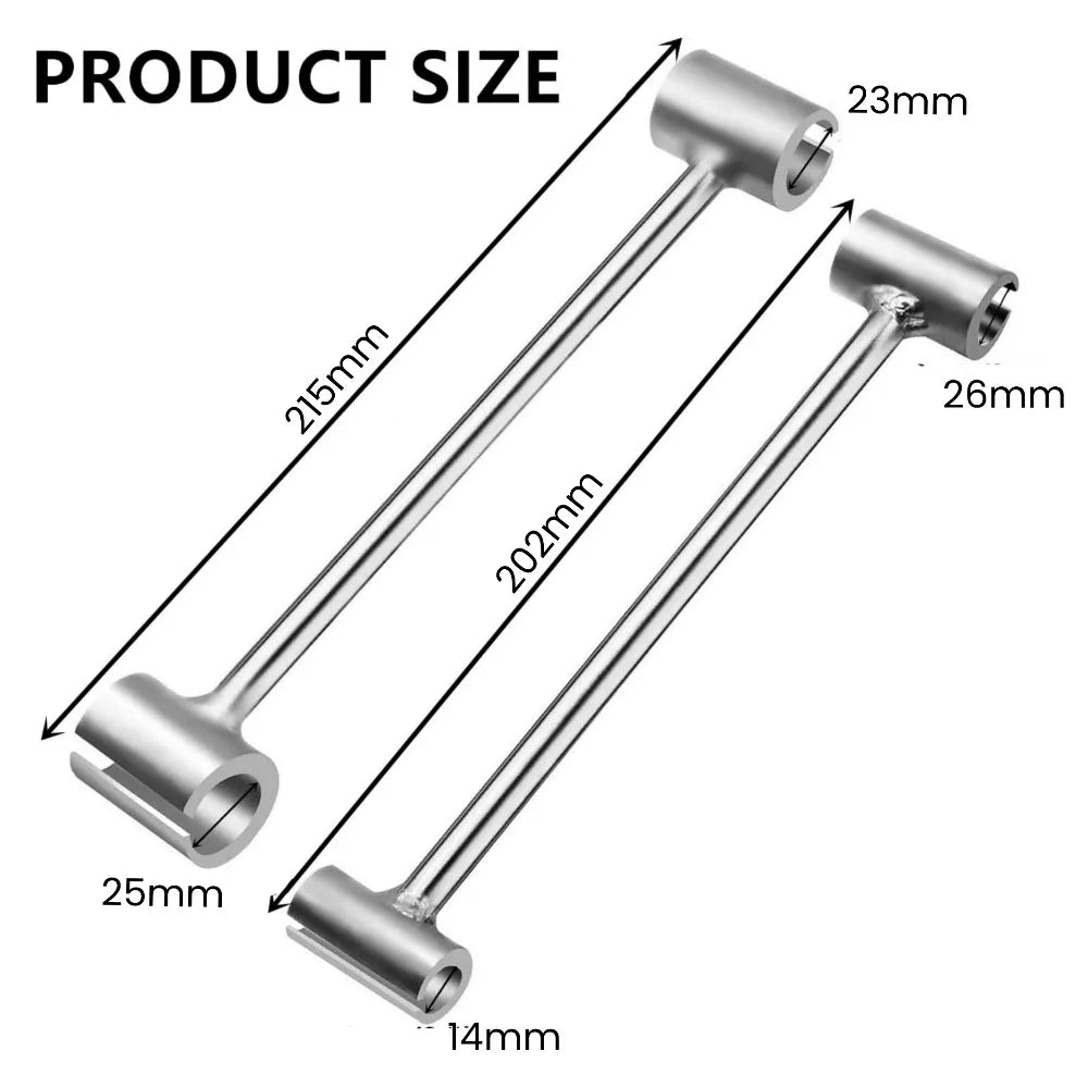 Double Head Door Hinge Repair Spanner 8–19mm Wrench Tool Door Hinge Spanner Qme