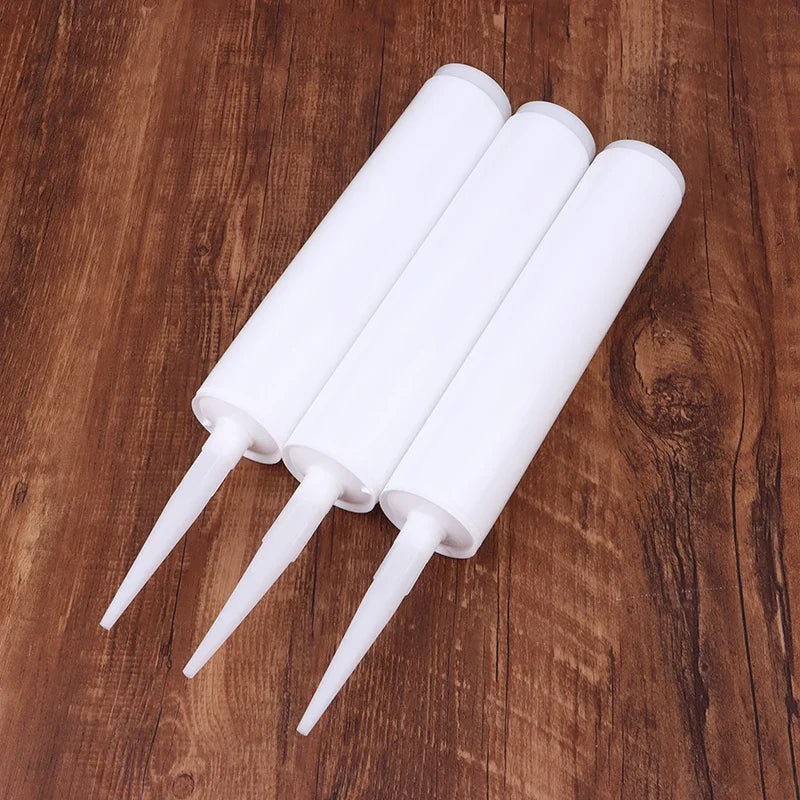 Refillable Caulking Sealant Tube with Cap – Reusable Squeeze Bottle Caulking Tool Qme