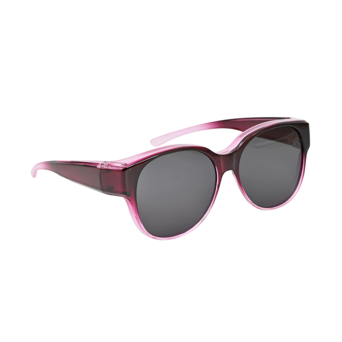 VOPHA Fit-Over Flip-Up Sunglasses – UV400 for Prescription Glasses Fit-Over Sunglasses Qst Purple