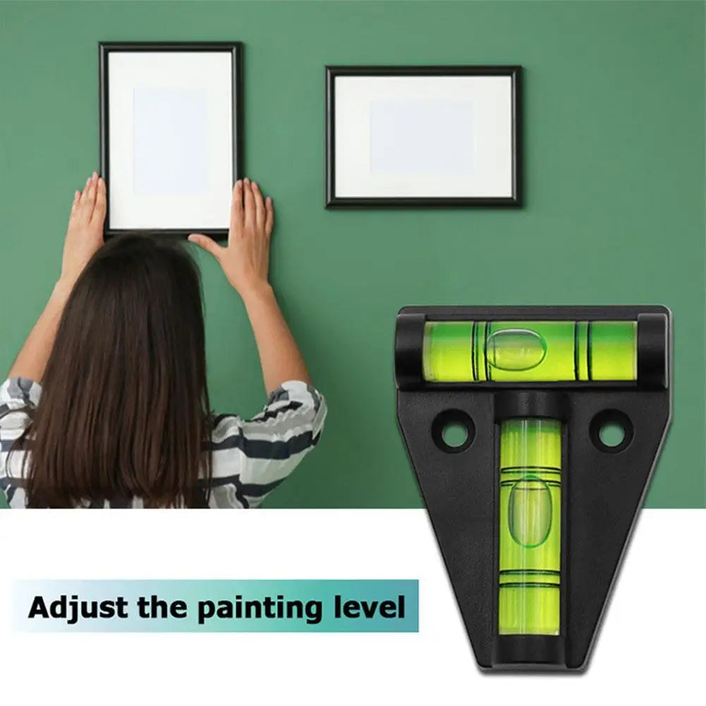 T-Type Spirit Level for Tripods, Monitors & Camera Mounts Spirit Level Tool Qme