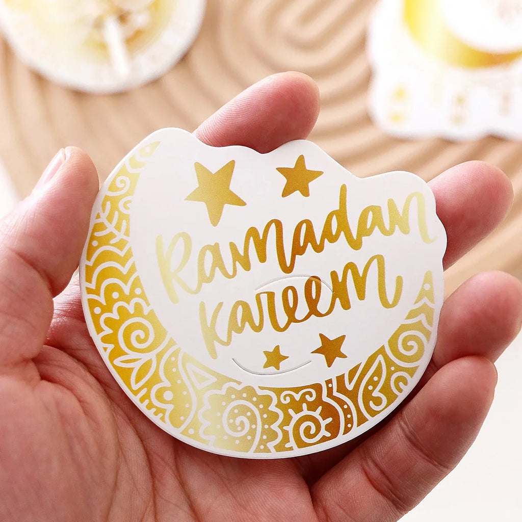 42-Piece Ramadan Gift Set – Lollipop Cards & Crescent Boxes Ramadan Gift Set Qme