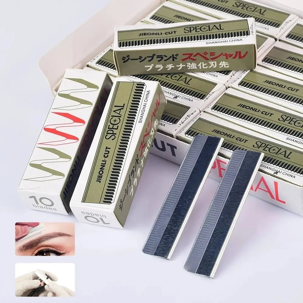 Microblading Eyebrow Trimmer Razor – Stainless Steel Blade Eyebrow Trimmer Razor Qme