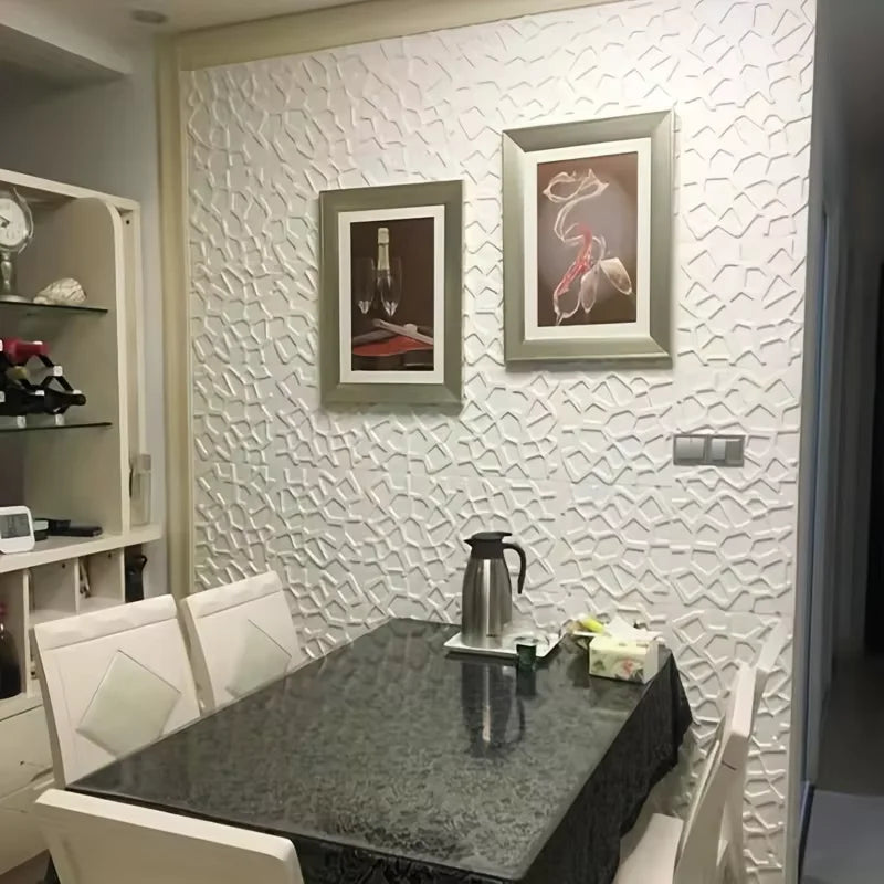 3D Peel & Stick Waterproof Wallpaper Tiles 35×35cm Self-Adhesive Wall Tiles Qme