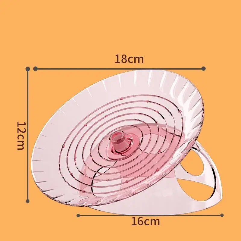 Hamster Frisbee Running Wheel Toy – Small Pet Exercise Disc Small Pet Toy Qme
