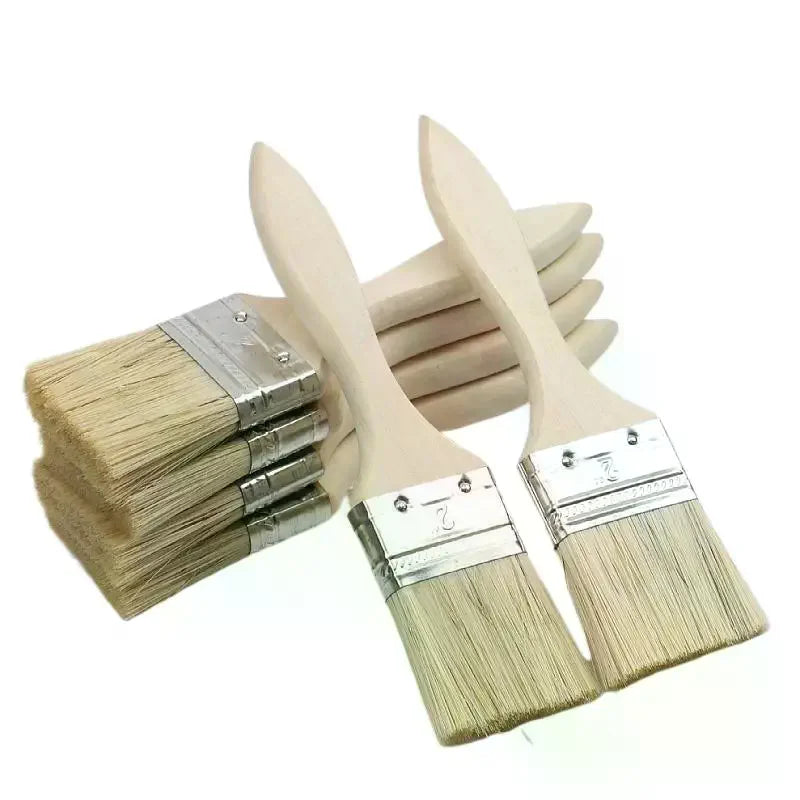 10 Small Paint Brushes for Art, Crafts, Varnish & Glue Paint Brush Set Qme