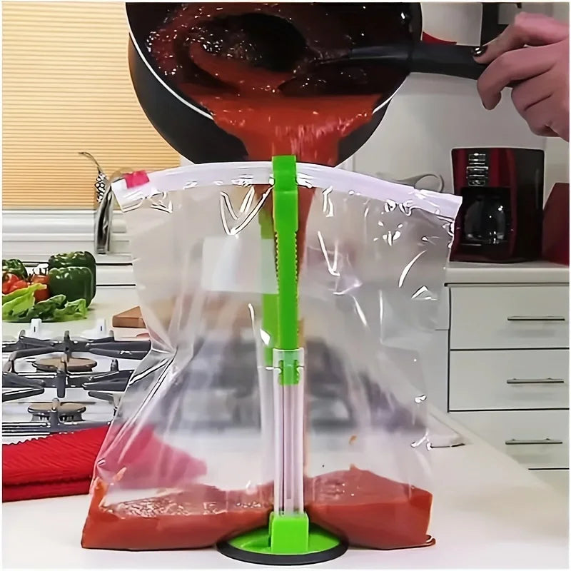 Plastic Bag Holder Clip – Sandwich & Food Storage Gadget Food Storage Clip Qme