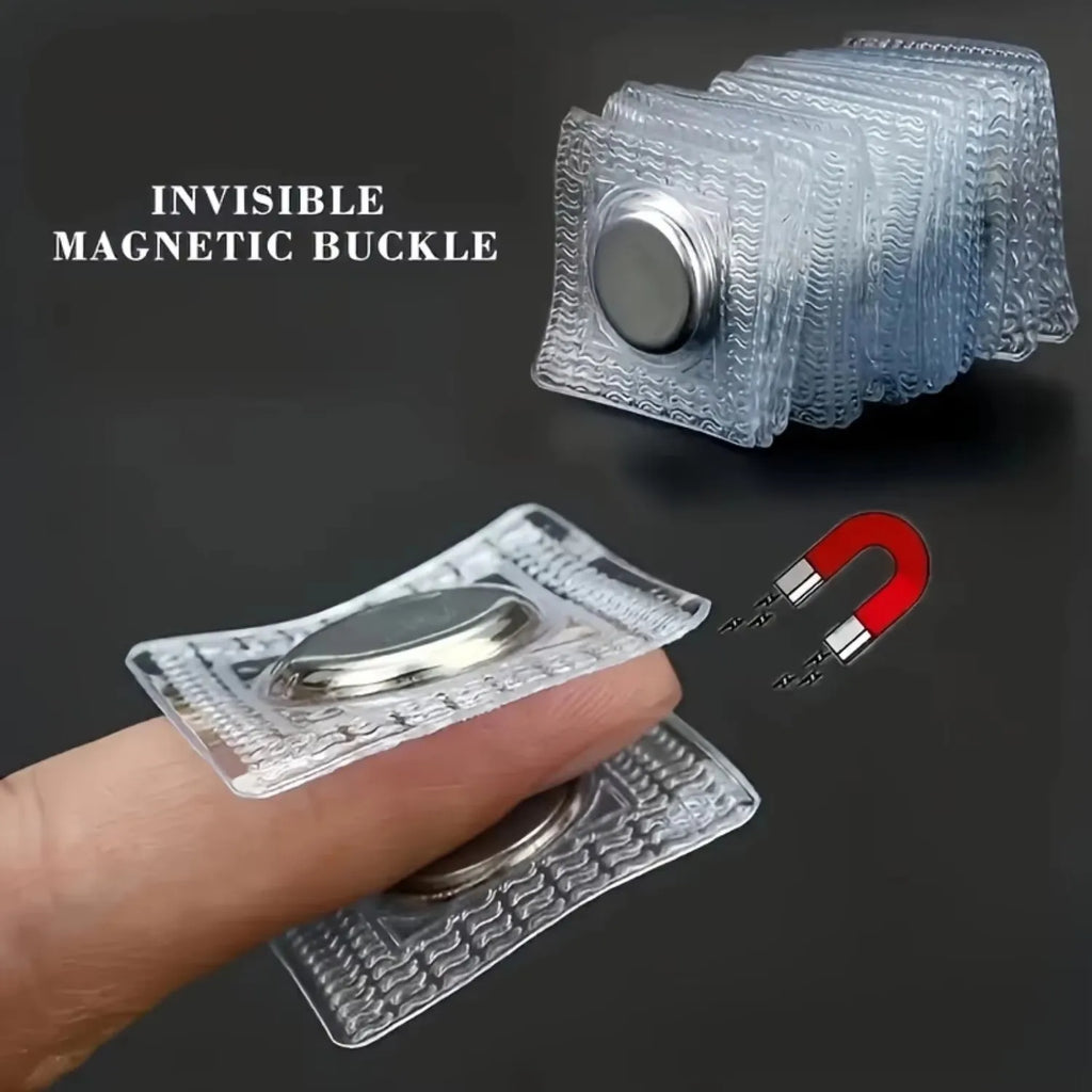 Magnetic Snap Fasteners for Sewing – Invisible Metal Closures Sewing Fasteners Qme