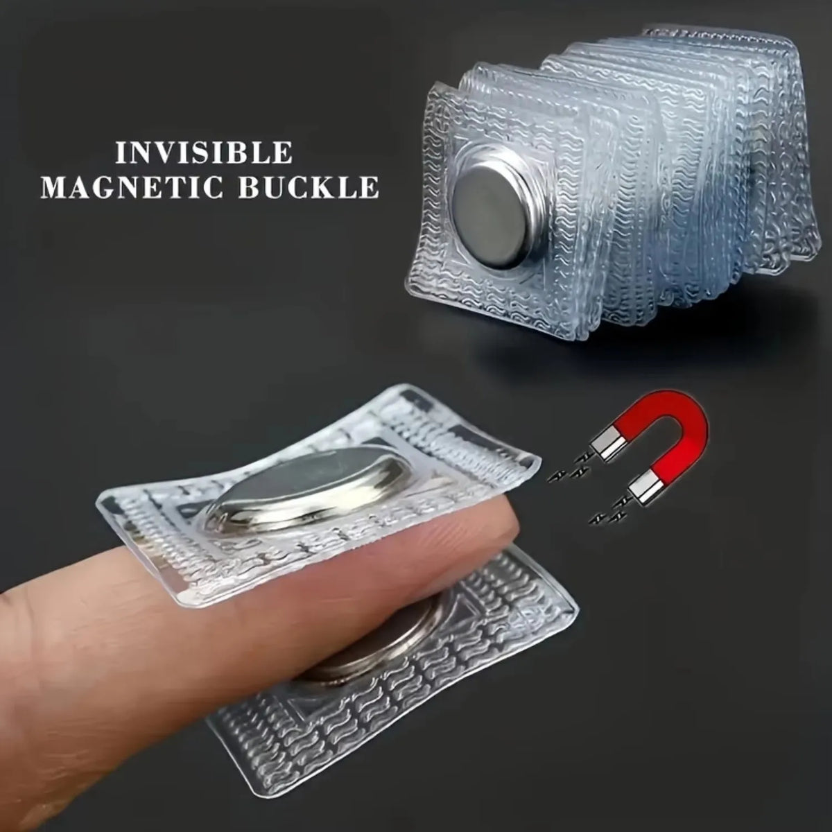 Magnetic Snap Fasteners for Sewing – Invisible Metal Closures Sewing Fasteners Qme