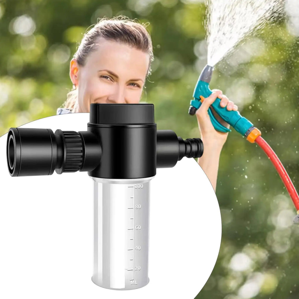 Foam Sprayer Hose Nozzle with Scale – Adjustable Garden Sprinkler Garden Hose Sprayer Qme