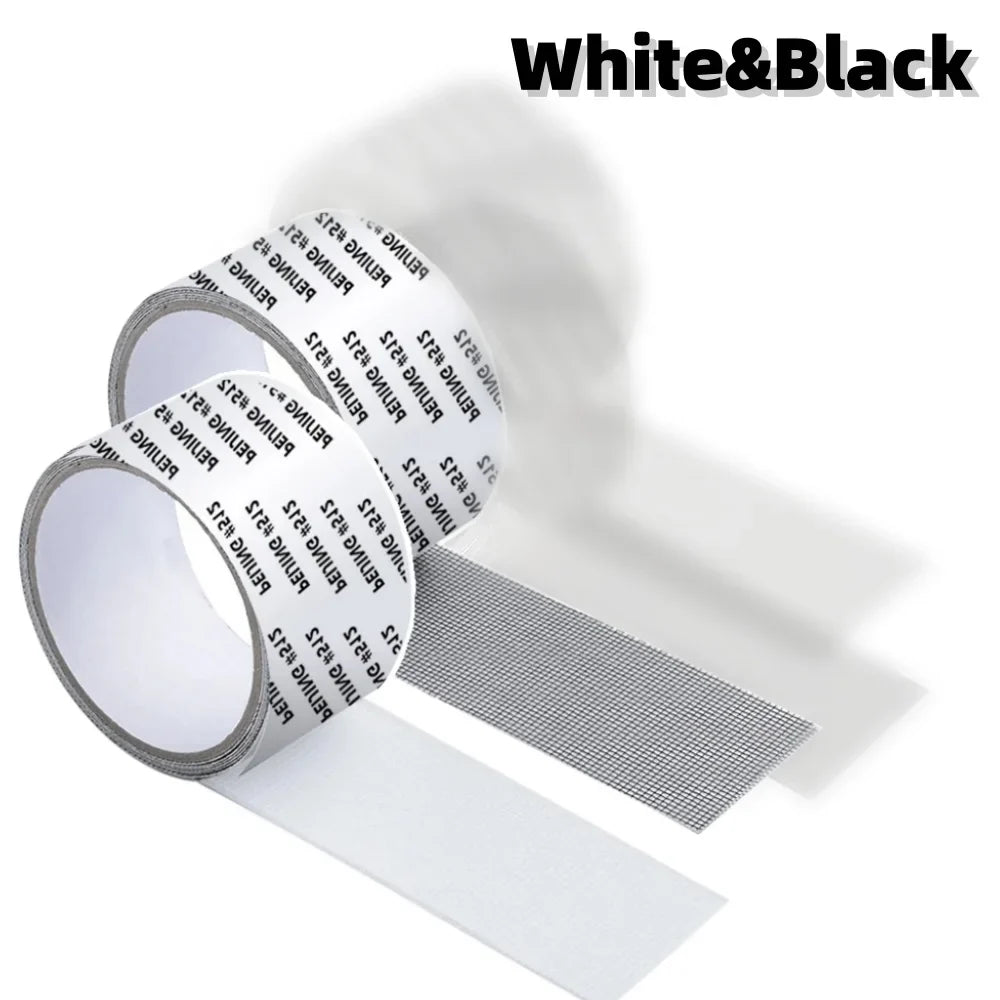 Self-Adhesive Window Screen Mesh Repair Tape 5×200cm Screen Repair Tape Qme