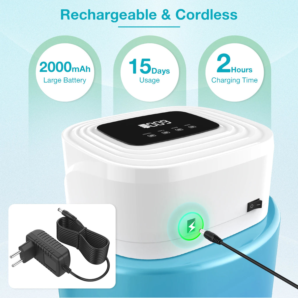 KTS Wireless Nail Laser Device 36 LED 470nm 660nm – 2000mAh Nail Laser Device Qst