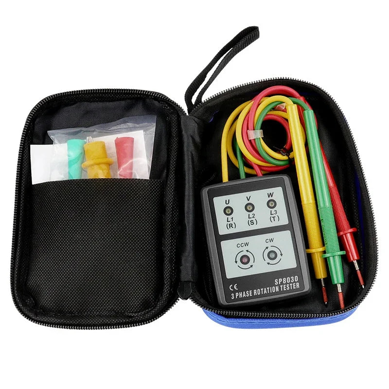 3-Phase AC Rotation Tester & Phase Sequence Indicator | Qme Phase Sequence Tester Qme