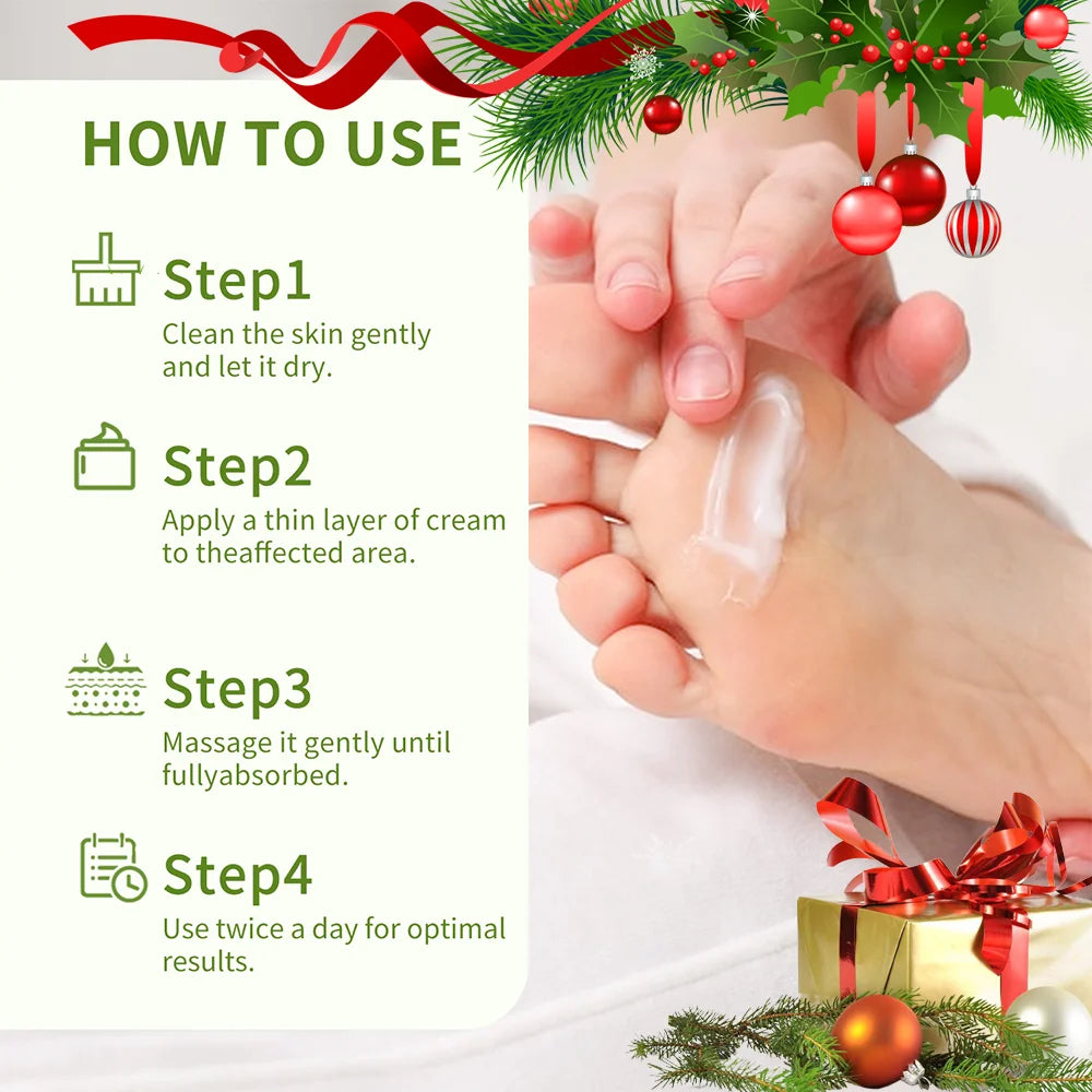 REAROYA Tea Tree Oil Foot Cream – Heel & Dry Skin Care 30g/60g Foot Cream Qst