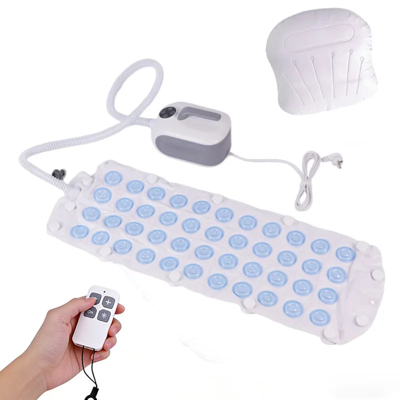 Spa Bubble Bath Mat – 300+ Jets, LED Light & Remote Control Spa Bath Mat Qst