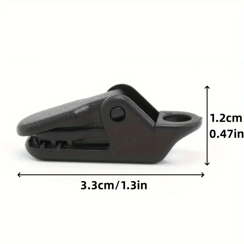 20-Pack Windproof Tent Clips – Durable Fade-Proof Camping Clips Camping Clips Qme