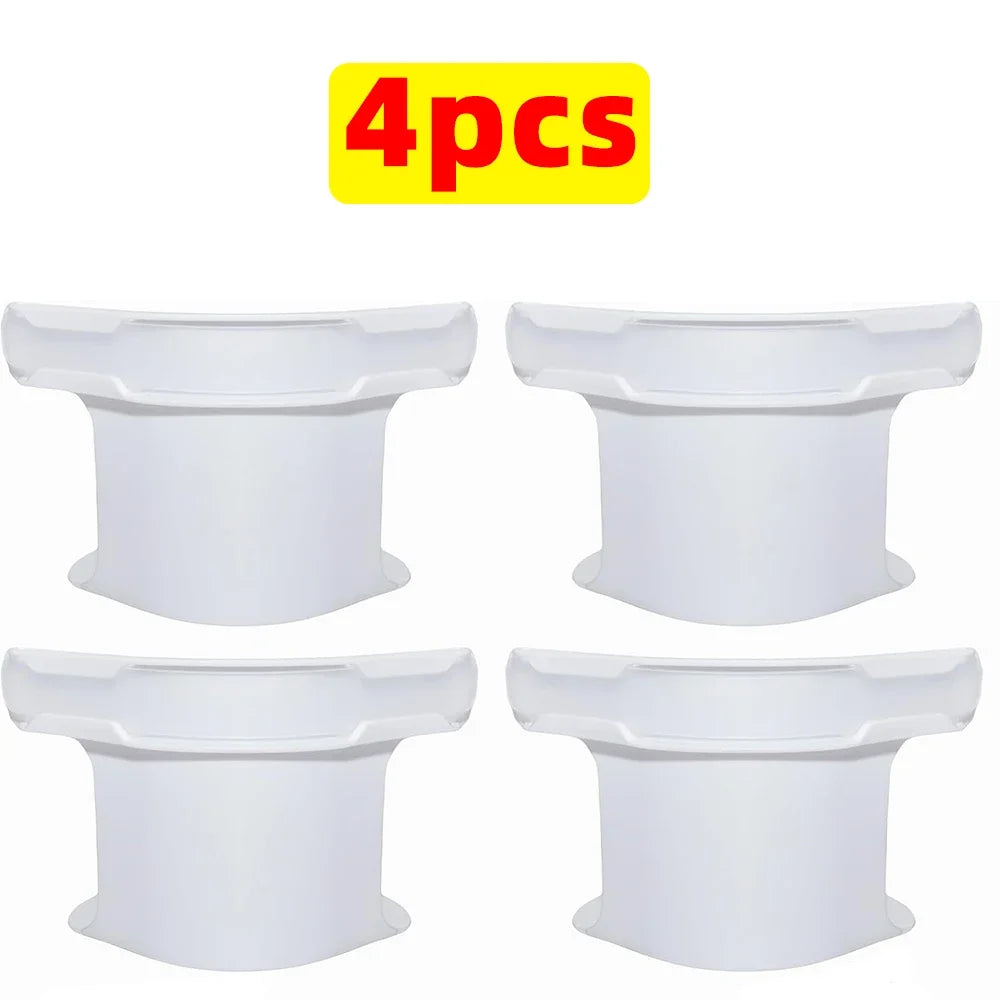 4-Pack Bed Sheet Clips – Non-Slip Grippers & Sheet Fasteners Bed Sheet Clips Qst White 4Pcs