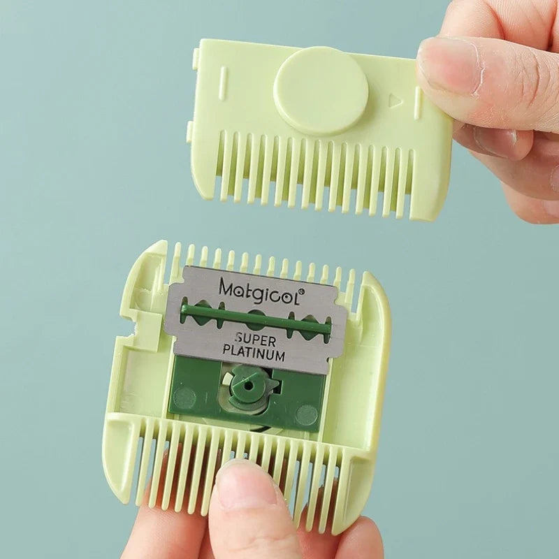 2-in-1 Hair Cutting & Thinning Comb – Multifunctional Trimmer Hair Thinning Comb Qme