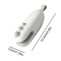 2-in-1 Mini Portable Thermal Bag Sealer – USB Rechargeable Thermal Bag Sealer Qme White China Mainland