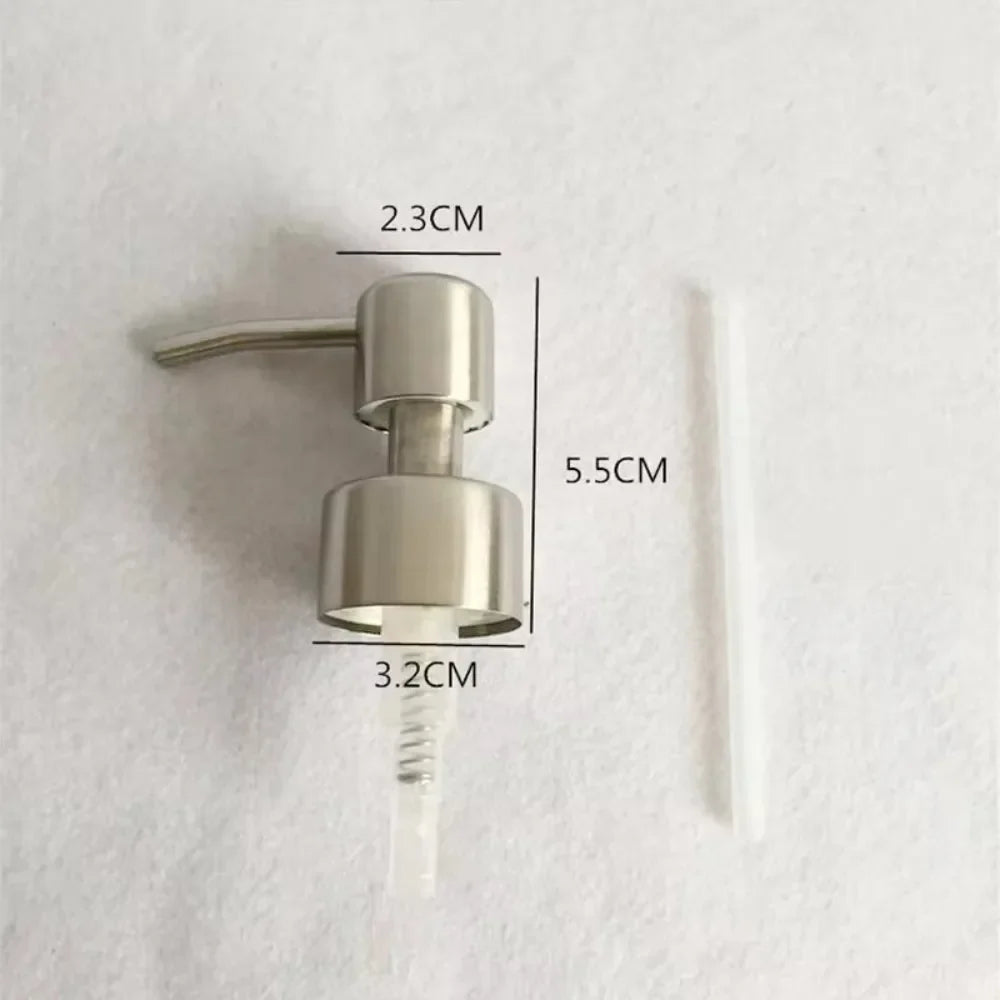 304 Stainless Steel Soap Pump Dispenser Head Nozzle Soap Pump Dispenser Head Qme