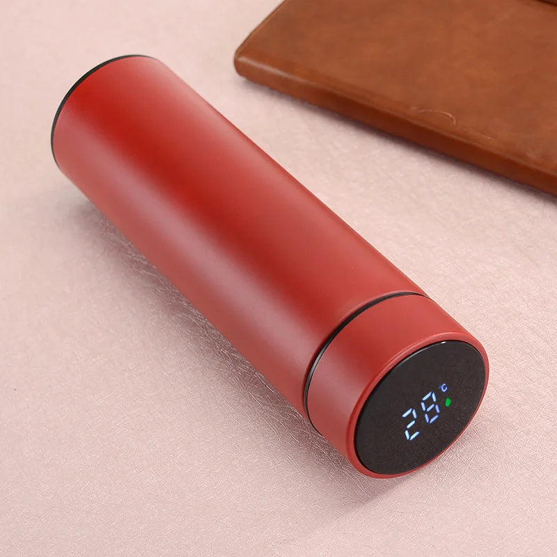 Smart Digital Thermos Mug 500ml – Touch Temperature Display Smart Thermos Mug Qst 5 China Mainland with logo