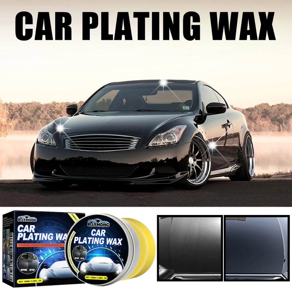 Car Crystal Nano Wax – Gloss Coating, Polish & Scratch Cover Car Detailing Wax Qst