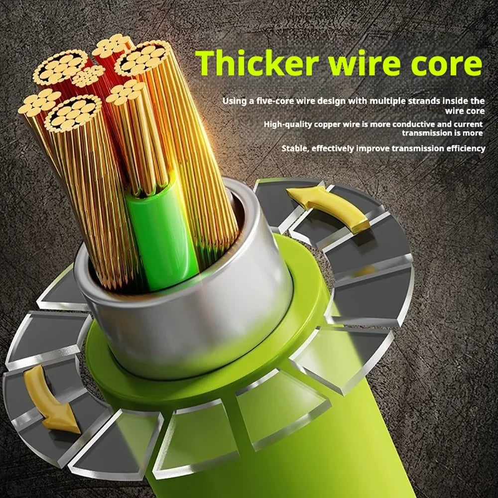 240W USB-C Fast Charging Cable QC3 | 0.3m to 2m Lengths USB-C Charging Cable Qme