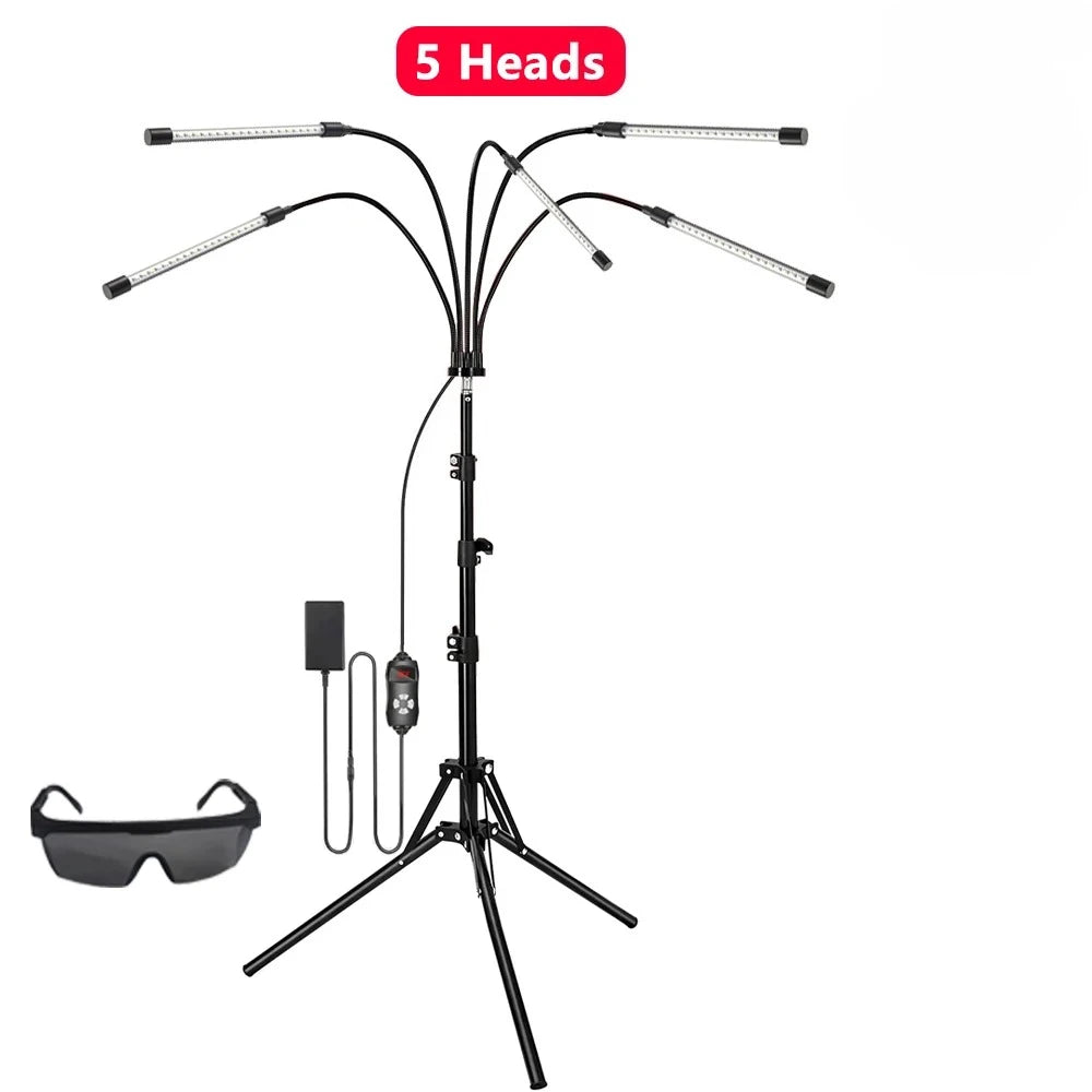 Red Light Therapy Lamp 660nm & 850nm Full Body Infrared Device Red Light Therapy Lamp Qst 5 Tubes