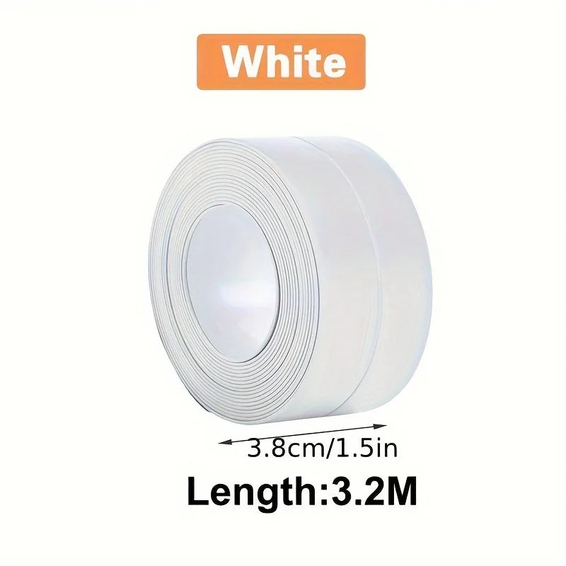 Anti-Mold Waterproof Self-Adhesive Seal Strip – Kitchen & Bath Waterproof Seal Strip Qme