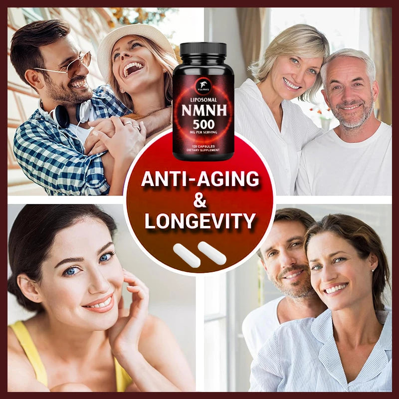 Fulimiks Liposomal NMNH 500mg – Vitality & Skin Health Capsules Liposomal Supplement Qst