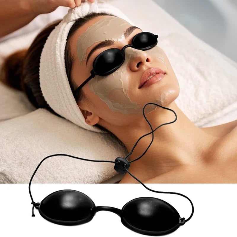 Silicone Protective Eye Goggles | IPL LED UV Tanning Protective Eye Goggles Qme