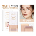 Double-Ended Foundation Cream Stick & Brush – Nude Coverage Foundation Cream Stick Qst 01