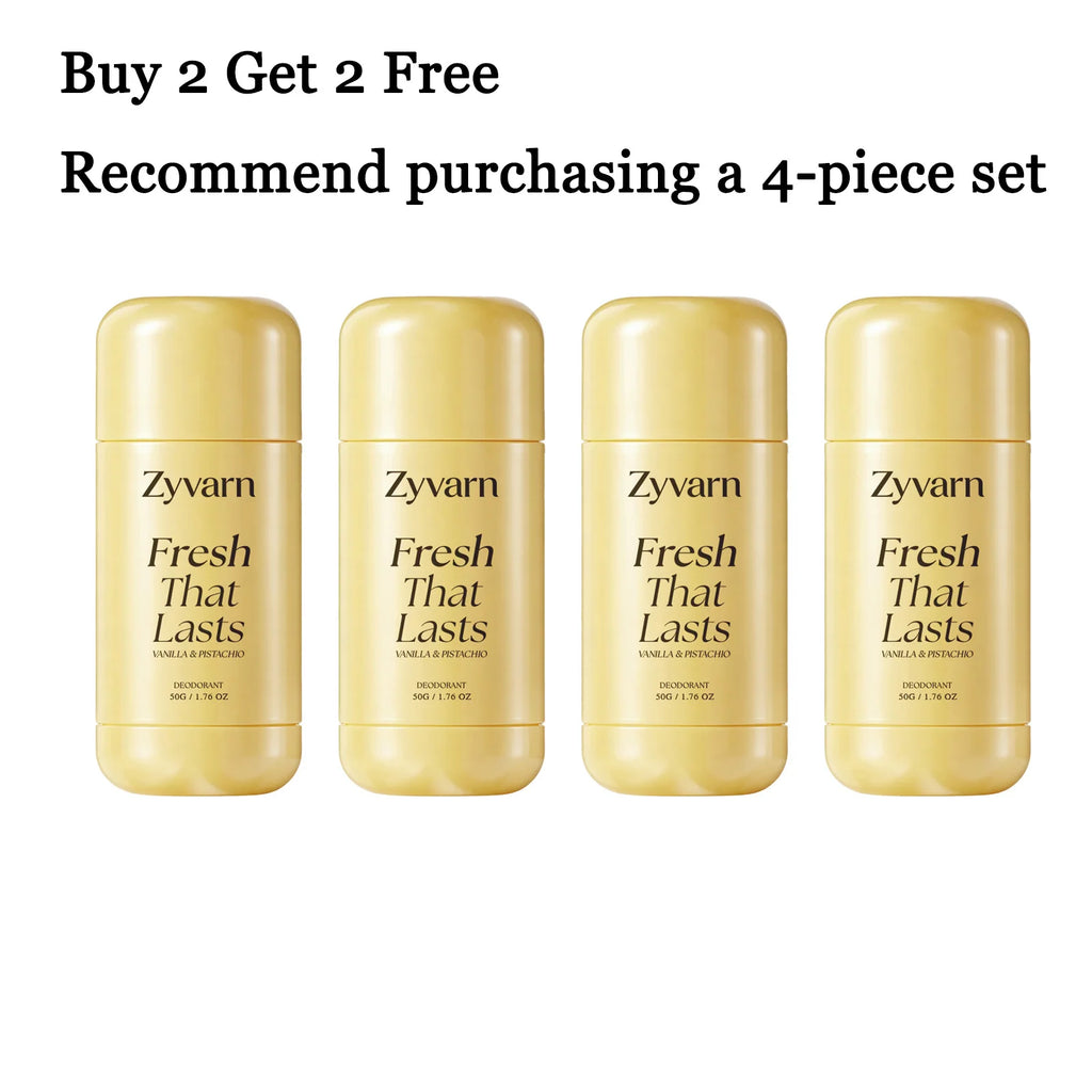 Vanilla Deodorant Stick 50g – Moisturizing Invisible Formula Body Deodorant Stick Qst 4 pcs