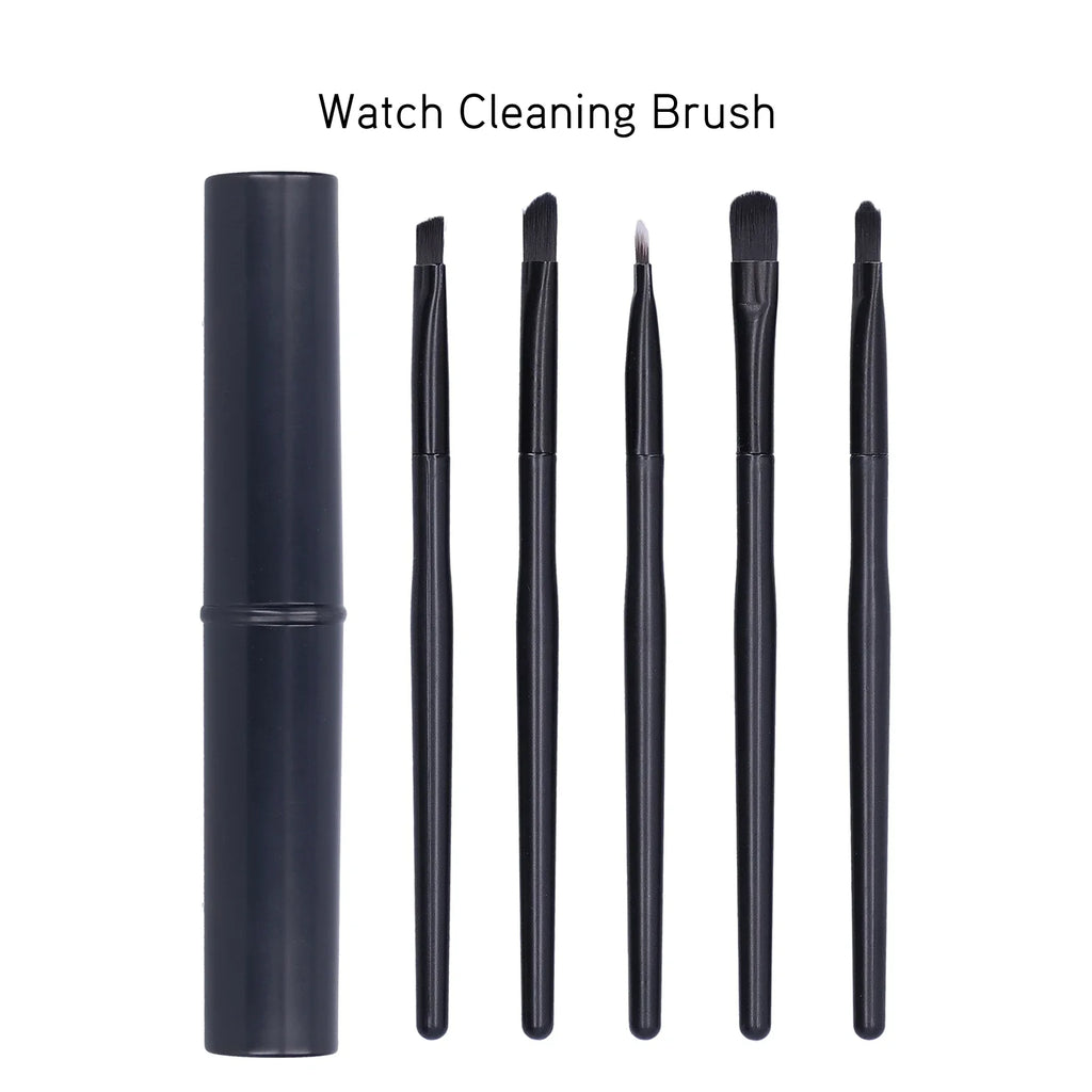 5-Piece Watch Cleaning Brush Set – Wristwatch Movement Tool Watch Cleaning Brush Qme