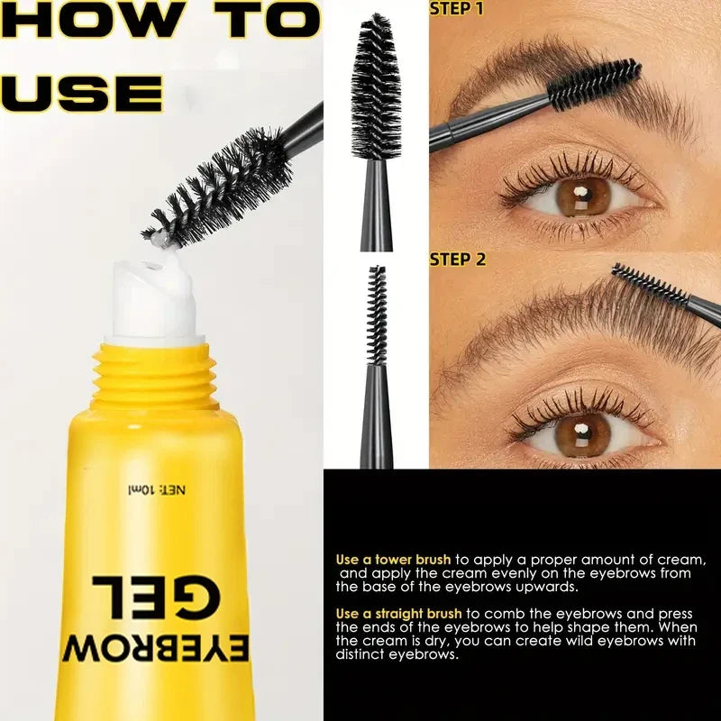 Waterproof Eyebrow Gel – Long-Lasting, Sweat-Proof | Qme Eyebrow Gel Qme