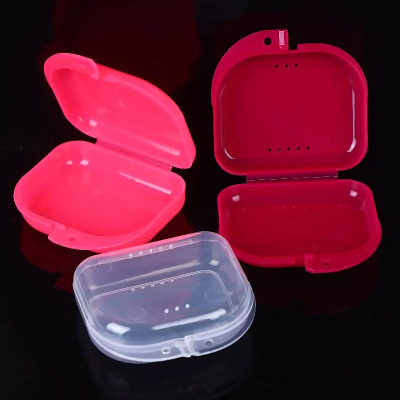 Dental Retainer Case – Vented Denture Storage Box Dental Retainer Case Qst