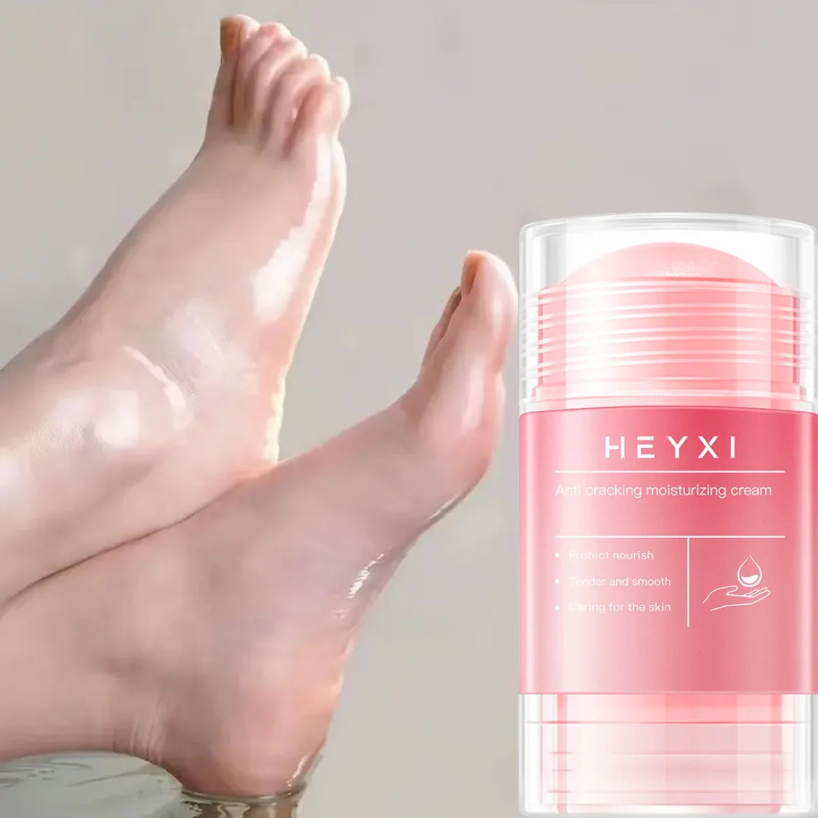 Crack-Resistant Foot Cream for Dry Skin – Deep Moisture Foot & Hand Cream Qme