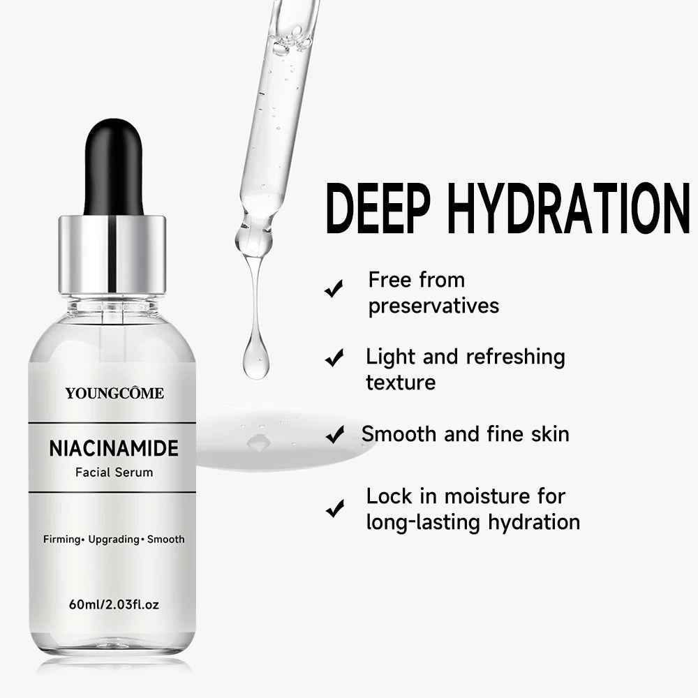YOUNGCOME Niacinamide Brightening Serum – Even Skin Tone Brightening Face Serum Qst