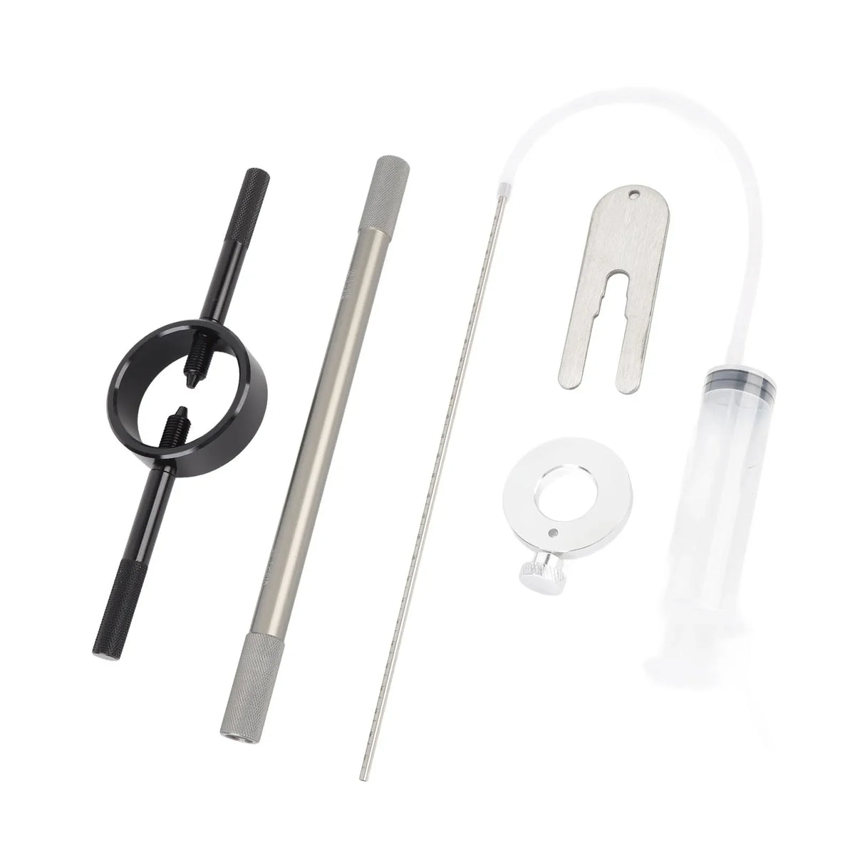 Motorcycle Fork Oil Level Tool – Metal Adjustable Gauge Kit Fork Oil Level Tool Qme