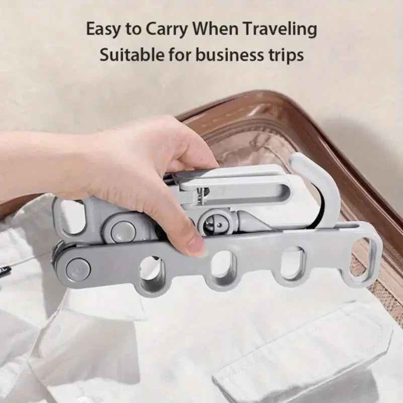 Folding Hanger Rack – Heavy Duty Clothes Storage Organizer Folding Hanger Rack Qme