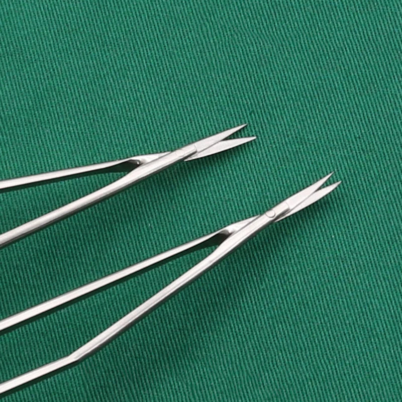 Gun-Shaped Spring Scissors – Stainless Steel, 4 Colors Spring Action Scissors Qme