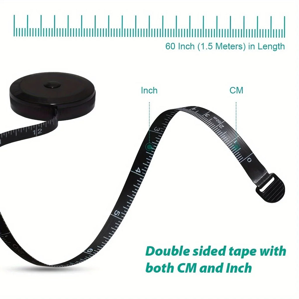 Retractable Soft Measuring Tape – Sewing, Body & Craft 150cm Sewing Tape Measure Qme