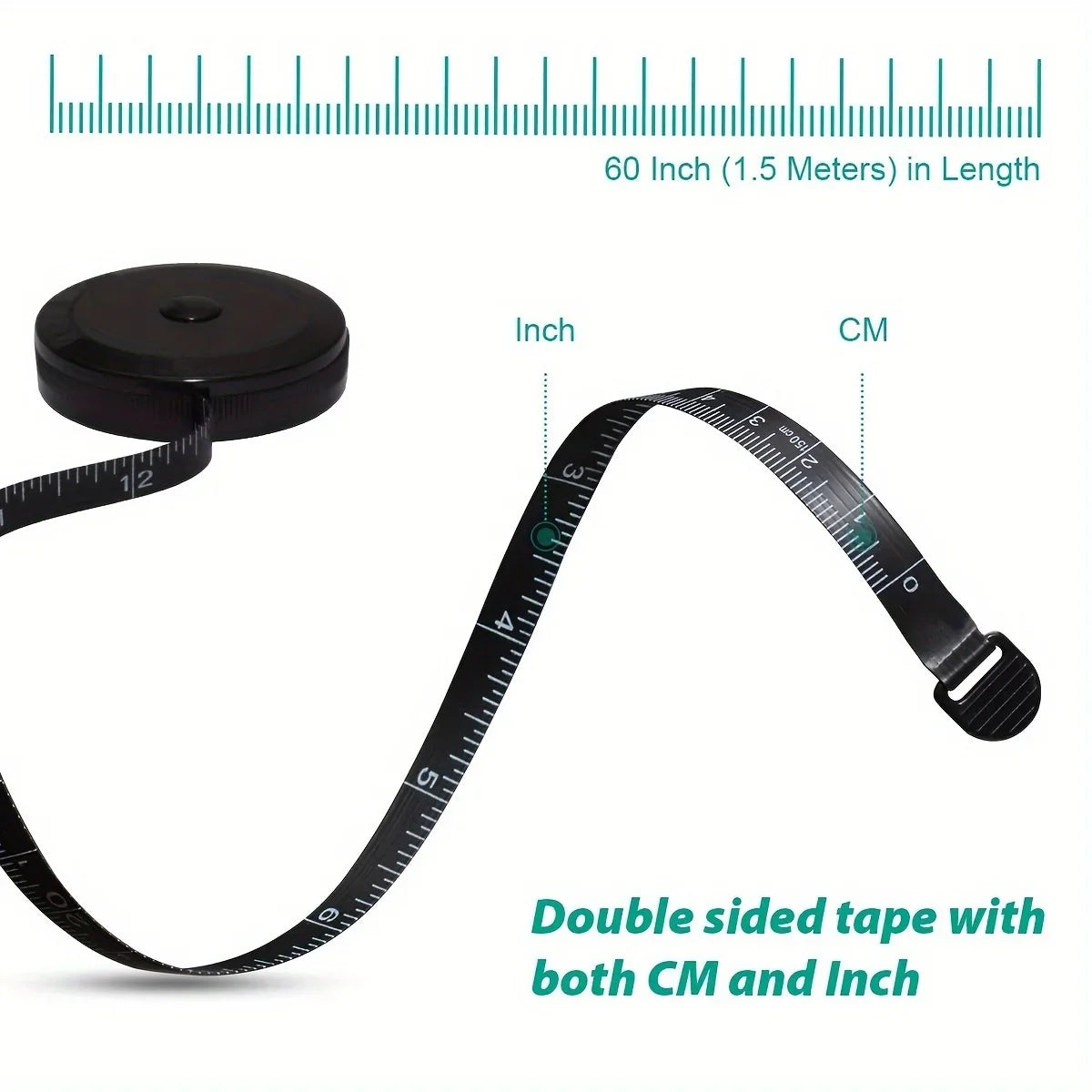 Retractable Soft Measuring Tape – Sewing, Body & Craft 150cm Sewing Tape Measure Qme