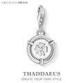 Cloverleaf Clover 925 Sterling Silver Dangle Charm Pendant Sterling Silver Charm Qme Lobster Clasp